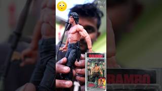 NECA First Blood – John J Rambo Survival Version 7″ Action Figure 🤯  shorts youtubeshorts rambo [upl. by Ajtak]