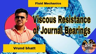 Viscous Resistance of Journal Bearing  Viscous Flow  Fluid Mechanics VHBTutorials [upl. by Yemirej]