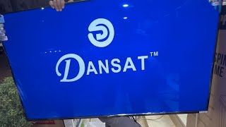 Dansat 58in LCD unboxing Smart TV UHD 4K HDR LED with Netflix Youtube [upl. by Hogle]