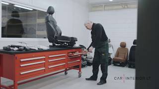 Leather Car Seat Repair  CAR INTERIOR LT [upl. by Matthaus]