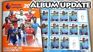 NEW PREMIER LEAGUE 2023 Panini Sticker Book Showcase  Album Update After 120 Packs Opened [upl. by Atims977]