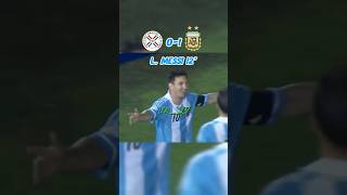 Paraguay vs Argentina Eliminatorias Rumbo a Brasil 2014  shorts [upl. by Beauregard]