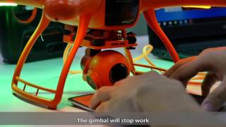 WINGSLAND MINIVET GIMBAL UPDATING INSTRUCTION [upl. by Epifano55]