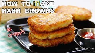 How to make Perfect HASH BROWNS at home [upl. by Lahcear]