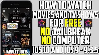 Better than Moviebox Watch Movies amp TV Shows FREE iOS 10  9  935 No JB iPhoneiPadiPod [upl. by Bo540]