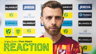 REACTION  Norwich City 11 Leeds United  Angus Gunn [upl. by Albert]