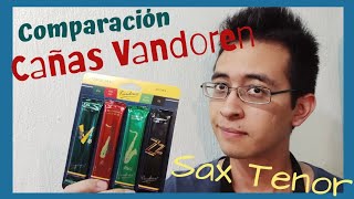 Cañas Vandoren TENOR COMPARACIÓN Java Red Java Green V16 ZZ Jazz [upl. by Wain]