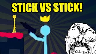 STRICHMÄNNCHEN GREIFEN WIEDER AN Stick Fight [upl. by Accebor]