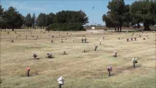 Tour of Muleshoe Memorial Park Cemetery [upl. by Stelle]