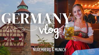 germany vlog  munich oktoberfest amp nuremberg [upl. by Notgnirra]