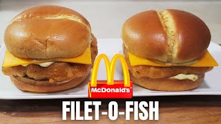 How to make a Mcdonalds Style FiletOFish  Recipe [upl. by Chappelka302]