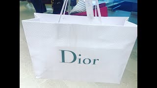 DIOR HAUL  DIORAMA BAG AND CARD HOLDER UNBOXING [upl. by Epilihp]