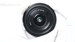 SONY ソニー E 20mm F28 SEL20F28 美品 [upl. by Soble]