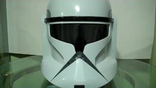 Electronic Clone Trooper 11 Scale Helmet Review [upl. by Adiraf]