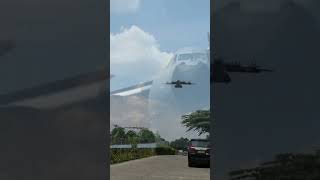 Airbus A400M Tiba di Lanud Halim Perdanakusuma Jakarta shorts [upl. by Haniraz]