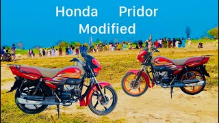 Honda pridor bike modified  Honde CD 100 In Pakistan [upl. by Assyral]