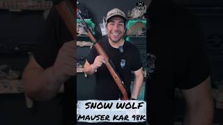 SNOW WOLF  MAUSER KAR 98K… BOLT ACTION  directo de la WW2 a tus manos… [upl. by Eelrahs]