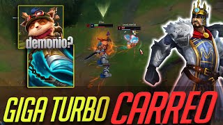 MEGA GIGA TURBO CARREO VS EL MAYOR COUNTER DE TRYNDA  LEAGUE OF LEGENDS [upl. by Sletten]