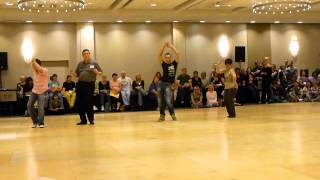 More Than Friends Line Dance Demo  Windy City 2013 [upl. by Landrum]