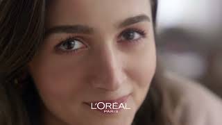 LOréal Paris Worth It campaign ft Alia Bhatt  30s main film HD without subtitles [upl. by Aitnauq]