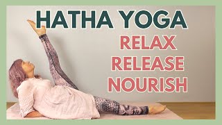 Hatha Yoga Relax Release amp Nourish by JodyYoga [upl. by Ainitsirc]