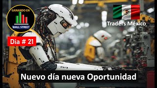 TRADING EN VIVO  NASDAQ DE FUTUROS TRADERS EN MÉXICO [upl. by Alexander978]