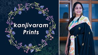 kanjivaram prints  xiti  Gayathri Fashions [upl. by Ellerd340]