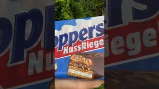 Шоколадновафельні батончики Knoppers NussRiegel сладости chocolate солодощі chocolates перекус [upl. by Fons]