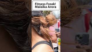 Fitness Freak Malaika Aroras duck walk is back  Video [upl. by Suirtimid]