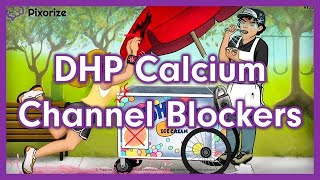 DHP Calcium Channel Blockers Mnemonic for NCLEX  Mechanism of Action Side Effects [upl. by Ahearn]