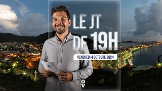 Journal 19H du vendredi 4 Octobre 2024 [upl. by Greenwell]