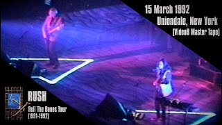 Rush  15 March 1992  Nassau Coliseum Uniondale New York Video8 Master [upl. by Yelak549]