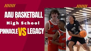 The Compation They Need It Tulsa Legacy VS PINNACLE ACADEMY AAU High School [upl. by Atinuaj]