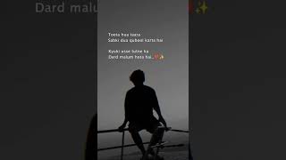 Tuta hua saaz hu main  Song Status  Arijit Singh 🖤🥺  shorts [upl. by Ecnedac128]