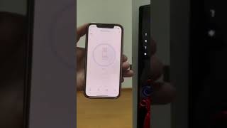 tuya smart lock connect to APP operation instructions [upl. by Ynaffet]