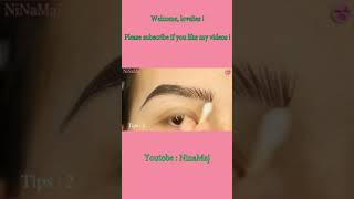 how to do eyebrows for beginners eyebrows beautiful brows eyebrow brow eyebrowpencil [upl. by Snah]