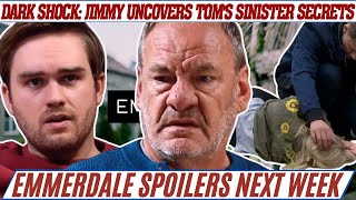 Dark Revelation Jimmy Uncovers Toms Sinister Secrets  Emmerdale Spoilers [upl. by Merceer]