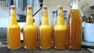 Beginners Guide To Fermentation Bottling  Flavoring Kombucha [upl. by Melisenda308]