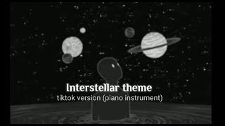 Interstellar theme  tiktok version cover by dorian marko [upl. by Stockmon728]