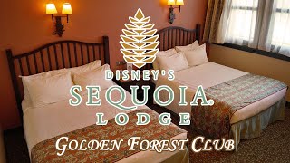 Disneys Sequoia Lodge  Tour of a Golden Forest Room  Disneyland Paris Hotels  HD 1080p Video [upl. by Pardo470]