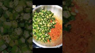 Bhindi Masala  Okra Fry  Comfort and tasty Food shortstories bhindikisabji okra shorts [upl. by Ijan165]