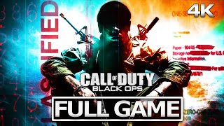 CALL OF DUTY BLACK OPS Full Gameplay Walkthrough  No Commentary【FULL GAME】4K Ultra HD [upl. by Nimrac]