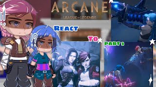 PART 3  🇧🇷🇺🇸  Arcane react to Future  Arcane  Powder  angst  Starzy Eeech [upl. by Rettuc]