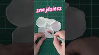 DARMOWY TUTORIAL Kwiat z Papieru Waflowego [upl. by Uela497]