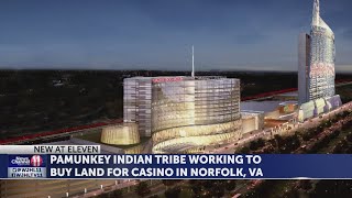 Pamunkey Indian tribe could build Virginias first casino [upl. by Acenahs]