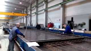 Tilting table for production of precast wall panels [upl. by Donnenfeld397]