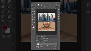 👉Use of Layer mask in Photoshop for blending Images [upl. by Nbi]