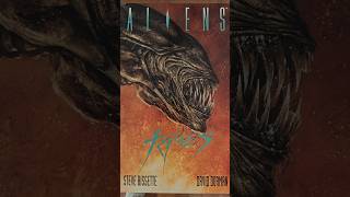 Terrifying Alien art by davedorman in this aliens graphic novel alienromulus [upl. by Enal]