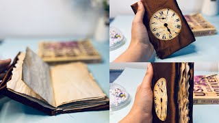 DIY Vintage journal Book 🍁🍂 [upl. by Peugia]