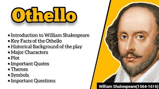 Othello by William Shakespeare  Summary  Themes  Symbols  Explained in Urdu amp Hindi [upl. by Linis]